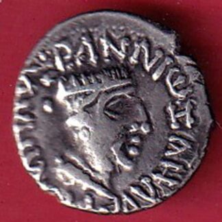 ANCIENT INDIA NAHAPAN DYNESTY KINGS PORTRAIT SILVER COIN–FC8276