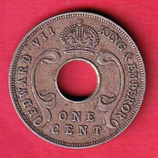 East Africa 1909 one Cents – Edward VII coin – FC8348