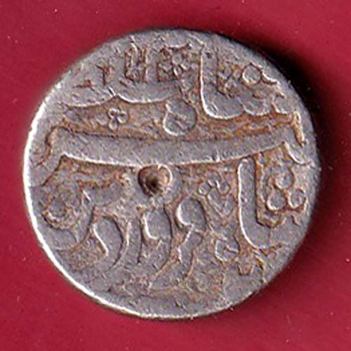 Mughals Jahangir As Salim Ahmedabad Mint One Rupee silver coin – FC8359 - Image 2