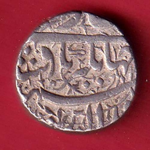 Mughals Jahangir Ahmednagar Mint One Rupee Silver coin- FC8385 - Image 2