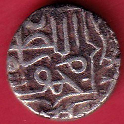 GUJARAT SULTAN MAHMUD SHAH half TANKA SILVER COIN- FC8397 - Image 2