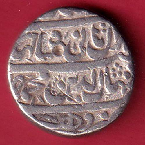 mughals shahjahan delhi mint one rupee beautiful silver coin –OO5352 - Image 2