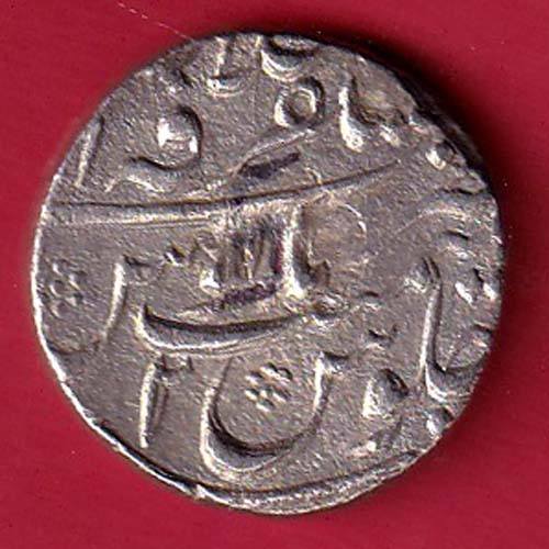 mughals Shahaalam ajmer mint one rupee silver coin- S7319