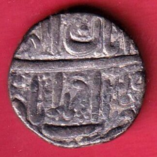 MUGHALS AKBAR AHEMDABAD MINT ONE RUPEE SILVER COIN - Sa3751