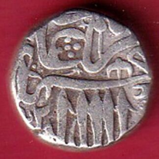 MUGHALS MOHD. AKBAR MAHMUDI SILVER COIN – F9443