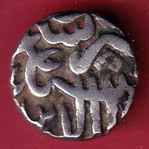 Akbar Gujarat local issue RARE TANKA Weight – 7.06 gm – FC8455 - Image 2