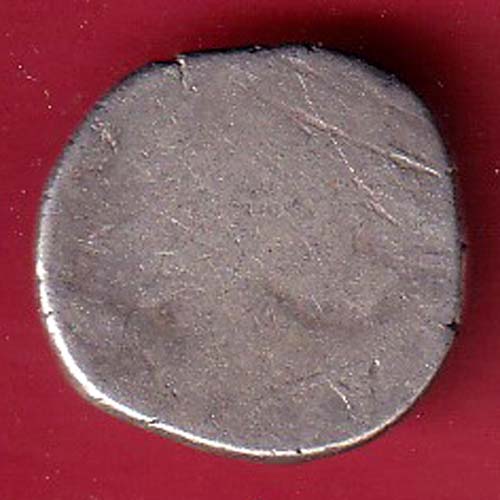 ANCIENT INDIA MAURYAN PERIOD MAGADH DYNASTY SILVER PUNCHMARK – FC8457 - Image 2