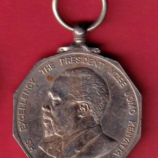 Medal : the president mzee jomo Harambee Republic of Kenya 12 december 1963 - 1973- FC8551