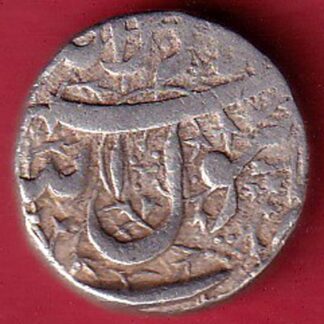 Mughals Jahangir Ahmednagar Mint One Rupee Silver coin– F9307