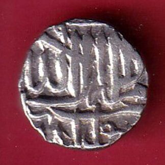 MUGHALS MOHD. AKBAR MAHMUDI SILVER COIN - f9324