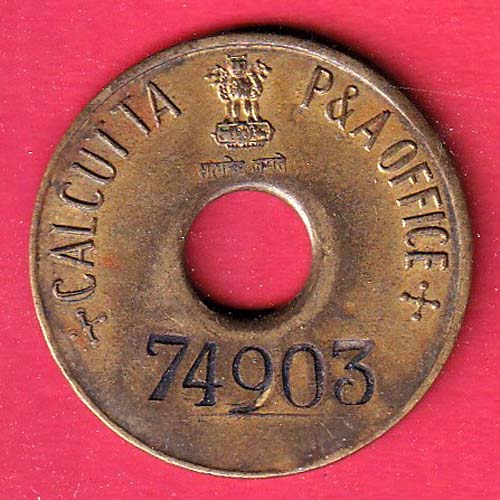 Token : CALCUTTA P&A OFFICE 74903 – f9350