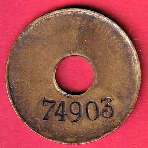 Token : CALCUTTA P&A OFFICE 74903 – f9350 - Image 2