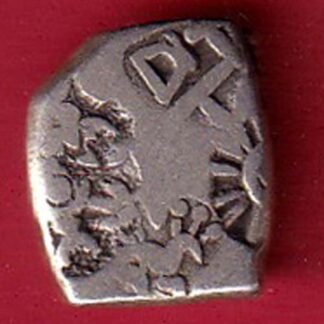 ANCIENT INDIA MAURYAN PERIOD ANIMAL STANDING MAGADH DYNASTY SILVER PUNCHMARK  –F9387