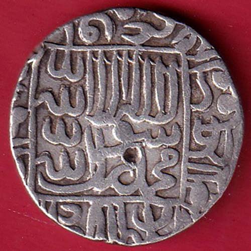 Delhi sultan suri dynasty islam shah suri One tanka silver coin –F9388