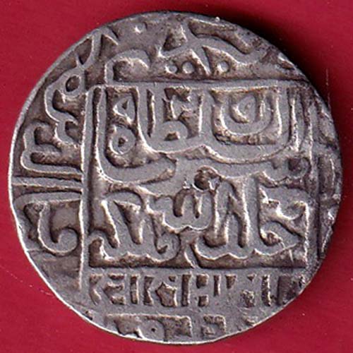 Delhi sultan suri dynasty islam shah suri One tanka silver coin –F9388 - Image 2