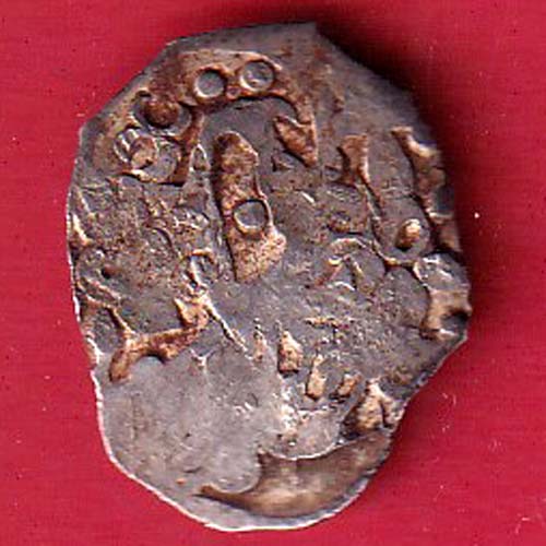 “rare” Ancient Punch Marked Coinage from Godavari Valley Vidarbha Region –F9392 - Image 2