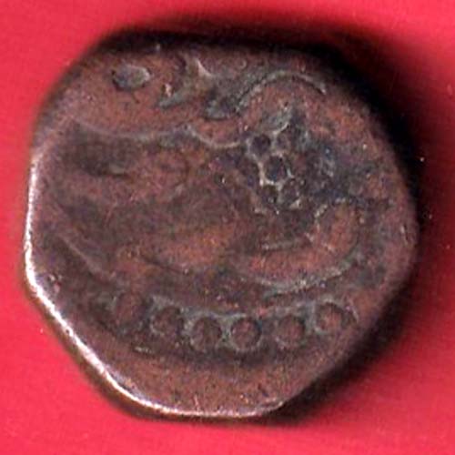 JODHPUR DOUBLE PAISA COPPER Coin-f9397