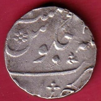 BOMBAY PRESIDENCY INO AKBARSHAH AHMEDABAD MINT ONE RUPEE SILVER COIN  –f9431