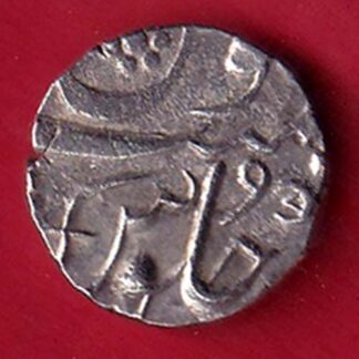 BARODA STATE  AANAND RAO HALF RUPEE SILVER COIN– F9484