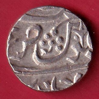 Maratha Conf. Chandore Mint One Rupee Silver coin– F9485