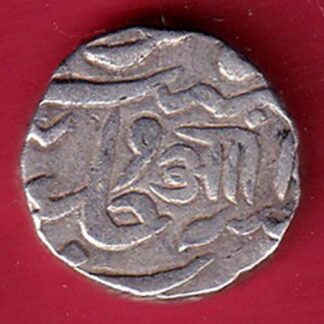 BARODA STATE AANAND RAO  hindi "AA" gaikwad silver coin –F9491