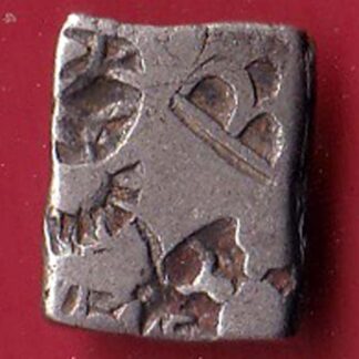 ANCIENT INDIA MAURYAN PERIOD MAGADH DYNASTY SILVER PUNCHMARK –FC8477