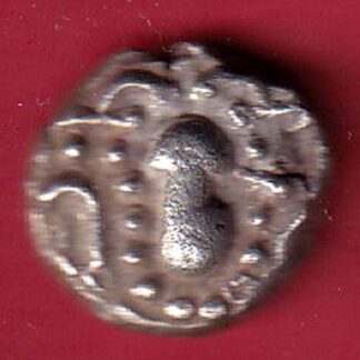 ANCIENT INDIA GADHAYA DYNASTY KING PORTRAIT COIN –FC8481