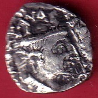 ANCIENT INDIA NAHAPAN DYNESTY KINGS PORTRAIT SILVER COIN-FC8505