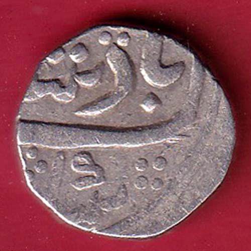 BARODA STATE AANAND RAO one RUPEE SILVER COIN -FC8509 - Image 2
