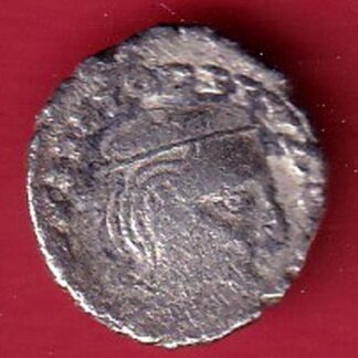 ancient india ishwar dutta beautiful silver coin – FC8564