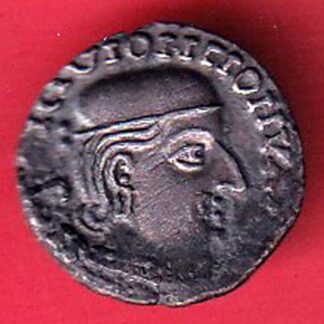 ancient india ishwar dutta beautiful silver coin - FC8575