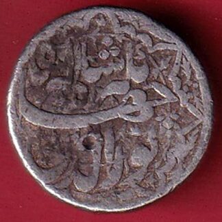 mughals jahangir lahore mint one rupee silver coin - FC8577