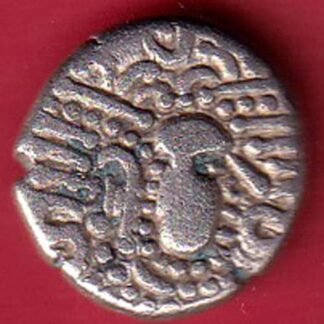 ANCIENT INDIA GADHAYA DYNASTY KING PORTRAIT COIN  – FC8621