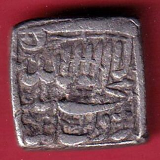 mughals akbar ahmedabad mint one rupee silver coin – FC8633