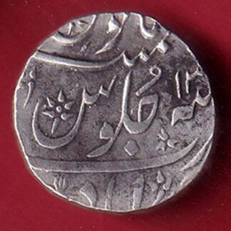 BOMBAY PRESIDENCY  INO AKBARSHAH AHMEDABAD MINT ONE RUPEE SILVER COIN– FC8673