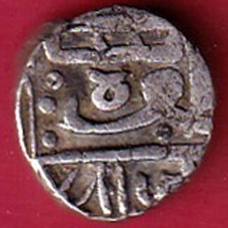 Nawanagar state shree jaamji HALF KORI SILVER COIN - FC8684