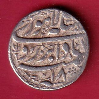 mughals jahangir lahore mint one rupee silver coin - FC8435