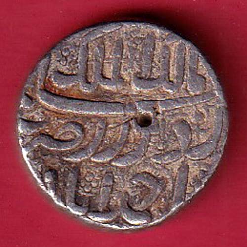 Mughals Jahangir As Salim Ahmedabad Mint One Rupee silver coin- oo5677 - Image 2