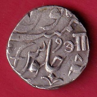 BARODA STATE AH RY 8 AANAND RAO one RUPEE SILVER COIN  – F9549