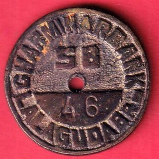TOKEN: CHARMINAR BANK LALAGUDA BR 46 TOKEN – f9556