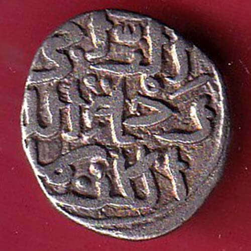 DELHI SULTAN MOHD.BIN TUGHLOUQUE SHAH 6 GANI COIN– F9572 - Image 2
