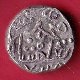 Delhi sultan muhammad shah 6 gani coin -F9591