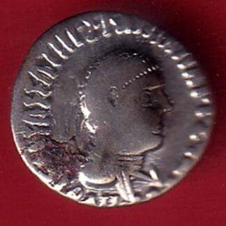Indo-Greek Kingdom Apollodotus II 1 Drachma SILVER coin – F9621