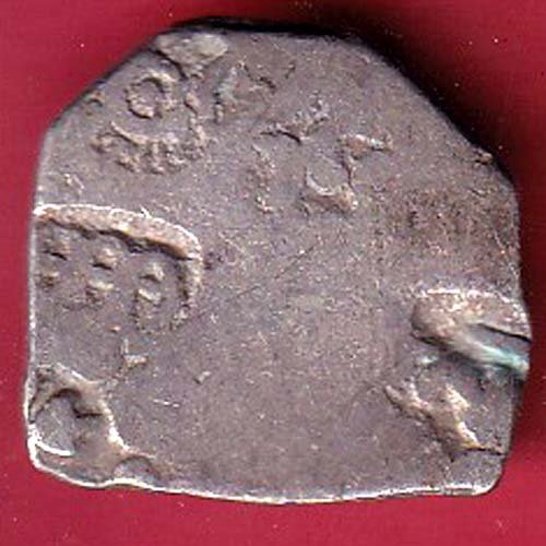 ANCIENT INDIA MAURYAN PERIOD MAGADH DYNASTY SILVER PUNCHMARK– FC8742