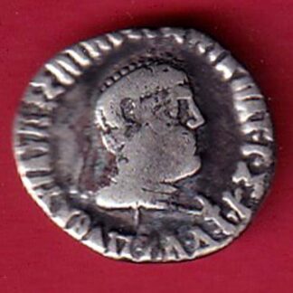 Indo-Greek Kingdom Apollodotus II 1 Drachma SILVER coin - FC8762