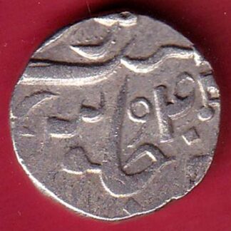 baroda state manaji rao one rupee silver coin – FC8790