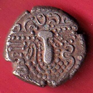 ANCIENT INDIA GADHAYA DYNASTY KING PORTRAIT COIN – FC8838