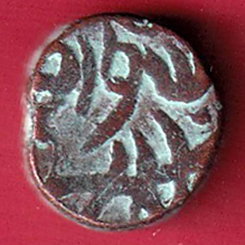 mughals jahangir delvara mint half dam copper coin – FC8898 - Image 2