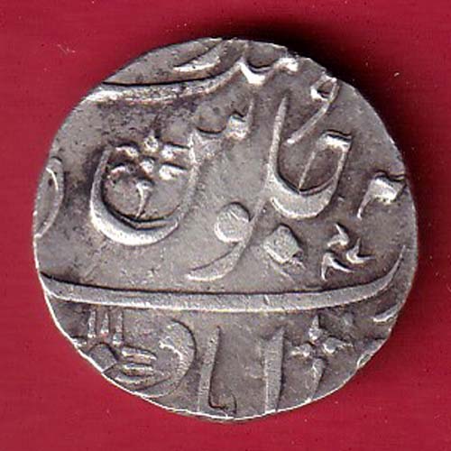 BOMBAY PRESIDENCY INO AKBARSHAH AHMEDABAD MINT ONE RUPEE SILVER COIN–FC8909