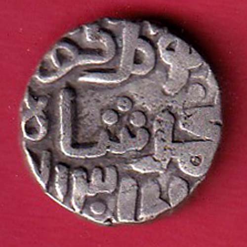 DELHI SULTAN AH 713 muhammad shah 6 gani coin–FC8911